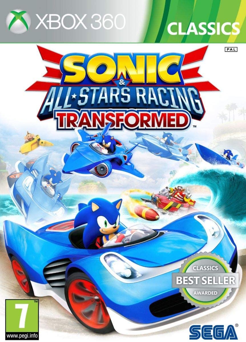 Sonic and All Stars Racing Transformed (Xbox 360) - eBuy UAE